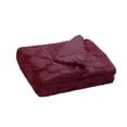 thumbnail image 5 of Home Soft Things Ashley Brushed Fauxfur Throw with Sherpa and Borrego Backing Burgundy 50" x 60" Faux Fur, Microfiber, Sherpa Modern & Contemporary,, 5 of 5