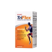 GNC TriFlex Fast-Acting | Improves Joint Comfort and Stiffness, Clinical Strength Doses of Glucosamine/Chondroitin and Boswellia- Plus Turmeric | 240 Caplets
