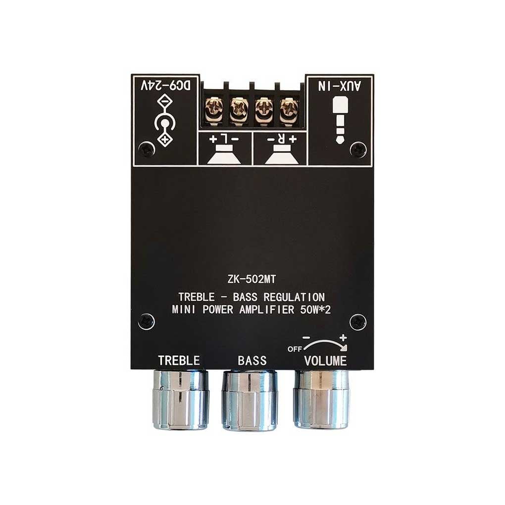 Justhard for Amplifier Board Audio 2.0 Power Subwoofer Bass Module Channel Speaker Stereo