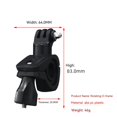 thumbnail image 3 of Rollo de cámara para bicicleta, soporte para cámara deportiva, abrazadera para cámara, soporte para bicicleta, cámara de acción, soporte para manillar, soporte para cámara para motocicleta, 3 of 5