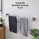 thumbnail image 2 of Accesorios para baño Juego de Accesorios de baño de 5 Piezas de Acero Inoxidable 304 Soporte de Pared Negro Mate, 2 of 8