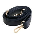 thumbnail image 1 of Bolso de mano de moda de 135cm y 2,5 cm de ancho, correa para hombro, cuerpo cruzado, cuero PU Azul Hugo Correas de bolso ajustables, 1 of 9