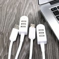 thumbnail image 2 of Amdohai HUB 3 Port Multi Functional Card Reader High Speed USB 2.0 Splitter for Computer Laptop Charging Cords to Various Devices, 2 of 5