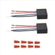 thumbnail image 2 of Paquete de 2 Interruptores de LáMpara TáCtil, MóDulo de Control de LáMpara TáCtil para LED Regulable, Bombillas, Kit de Reemplazo de Interruptor de LáMpara con Tapas de Cableado, 2 of 9