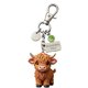 thumbnail image 2 of Highlands Bull Month Keychain Remind You Of The Power Of Silences Every Day, 2 of 8