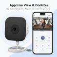 thumbnail image 4 of 2K 3MP pixel window camera, used for home security, 911 intelligent detection, local cloud storage, full-color night vision, 2.4GHzWiF camera,simple and quick installation., 4 of 8
