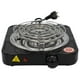 thumbnail image 1 of Estufa EléCtrica Premium Individual 1000W-5 Niveles de Potencia Estufa EléCtrica SóLida Superior Individual para Oficina, en el Camino y Enchufe de la UE para el Hogar, 1 of 5