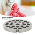 thumbnail image 3 of Replacement Plate Disc, Stainless Steel Hygienic Meat Grinder Disc  for Hand Meat Grinder, 3 of 8