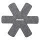 thumbnail image 1 of Protectores de ollas y sartenes de 30 cm/11.8", 6 piezas, divisores antideslizantes, separadores de ollas y protectores (rayas, gris), 1 of 7