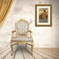 thumbnail image 3 of Vintage Apple Collection 13x18 Gold Ornate Wood Framed with Double Matting Museum Art Print Titled - Plaza Toros 2, 3 of 4