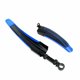 thumbnail image 4 of Yuarrent Guardabarros ajustables para bicicleta, 2 uds., guardabarros para rueda delantera/trasera, alas para bicicleta de montaña, accesorios para Ciclismo azul negro Yuarrent OD0529-03, 4 of 6