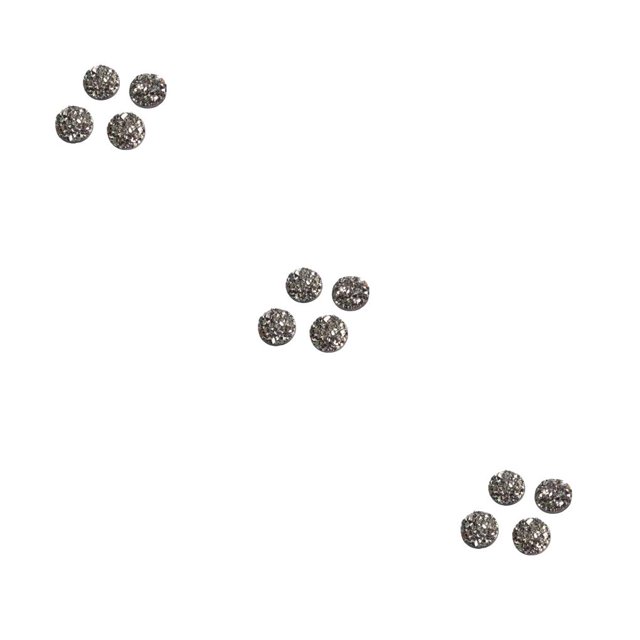 Guardurnaity Perno de cristal hecho a mano, pendiente de superficie lisa, pieza de espárrago, accesorios de joyería multiusos, Kit de espárragos de cuentas Type1 NO1 Guardurnaity CBP462490
