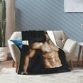 thumbnail image 6 of Blanket Tom Actors Ellis Throw Flannel Blankets Warm Soft Cozy Fuzzy Air Conditioning Blanket for Living Room Sofa Bed Gift Blankets for All Seasons 40"x50", 6 of 6