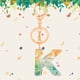 thumbnail image 2 of Alfabeto Letra Llavero Resina Cgtredaw Monedero Charm Accesorios Regalo K, 2 of 9