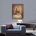 thumbnail image 4 of Warner Sallman Head of Christ Jesus Poster Canvas Picture Printing Wall Art Decoration Posters Aesthetic Living Room Bedroom Home Background Decor (24x32inch,Unframe), 4 of 6