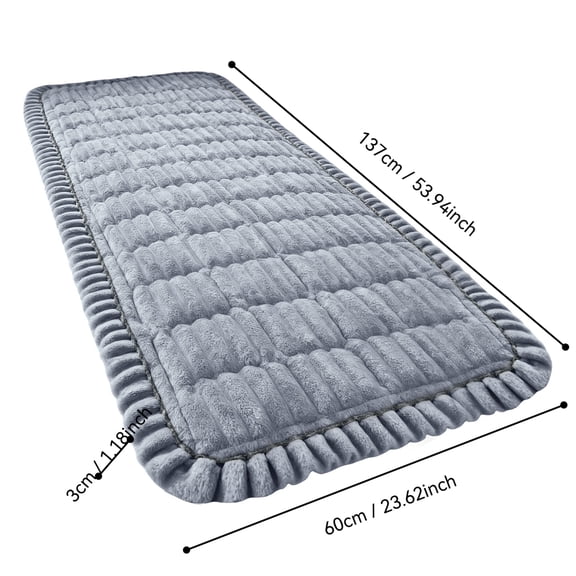 Heavy Duty Dog Seat Cushion Thickened Car Mounted Pet Travel Bed Washable Backseat Protector Mat for All Vehicle Standard Seats Black