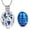 Steel/Blue-Your Wings, variant on Spherical with Dragonfly Cremation Jewelry for Ashes Holder Necklace for Memorial Urn Pendants with Chain
