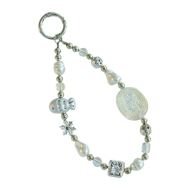 Correa De Teléfono Con Cuentas, Adorable Correa Para Teléfono, Pulsera, Cordón Para Teléfono Móvil