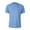Bimini Blue, variant on Paragon Men's Microfiber Performance Anti Microbial T-Shirt, Style 200