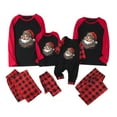 thumbnail image 2 of Xcmzpl Matching Family Christmas Pajamas Santa Cluas Sleepwear Lungewear 2 Piece Shirts and Bottoms Christmas Party 2-10Y, 2 of 5