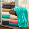 thumbnail image 5 of Superior Waffle Weave Knit Cotton Blanket, Throw Size, Silver, 5 of 5