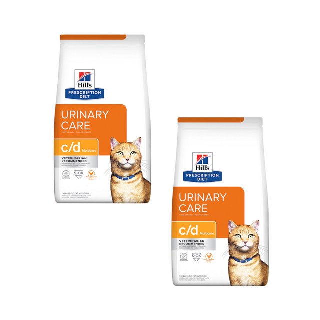 Croqueta Gato Hill's Prescription Diet c/d Multicare + Urinario 1.8 Kg 2 Pzs