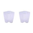 thumbnail image 2 of Advancent Pad Tabla de surf Tracción Estable Agujeros redondos Almohadillas Antideslizante Cubierta resistente a la corrosión Deportes Blanco 2piezas, 2 of 6