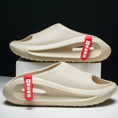 

Cross-border EVA Slippers Men‘s Summer Wear Trendy Brand Shit-stepping Sports Bathing Thick-soled INS Slippers Women‘s Slippers