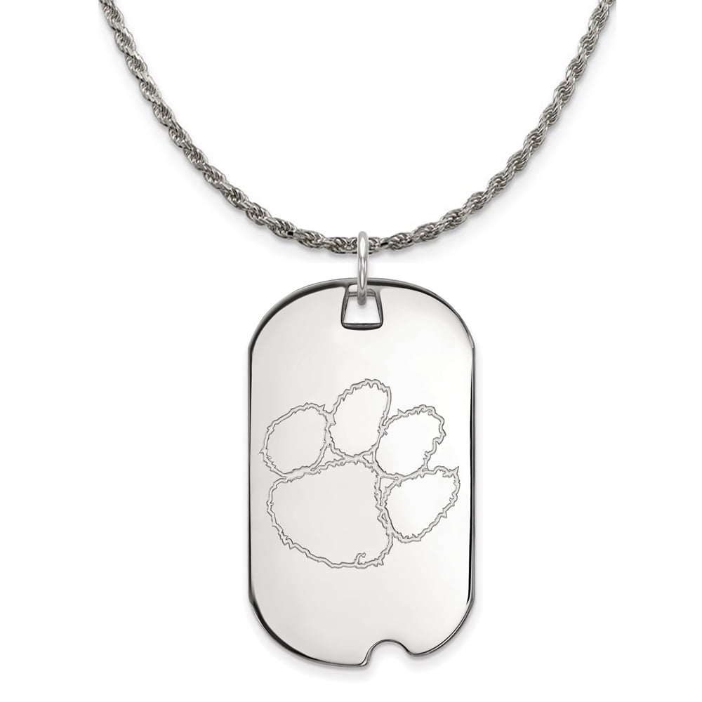 clemson dog tag