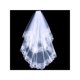 thumbnail image 1 of Sonducket Boda novia velo Prop mujeres tocado elegante negro blanco Color nupcial encaje velos vestido adorno ropa accesorio Accesorio para el cabello blanco Sonducket AP006282-01, 1 of 5