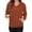 Caramel, variant on Womens Long Sleeve Sweatshirt Casual Fall V Neck Pullover Tops with Pockets,Sizes S-3XL
