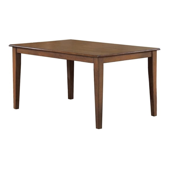 Sunset Trading Simply Brook Table à Manger Rectangulaire de 60 Pouces Brun Amish en Bois Massif