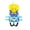 Blue, variant on Gogokids Kids Swim Vest Float Life Jacket with Headrest Adjustable Safety Strap Swimming Training Aid Buoyancy Swimwear, Blue, S/M(1-3Years/24-33lbs)