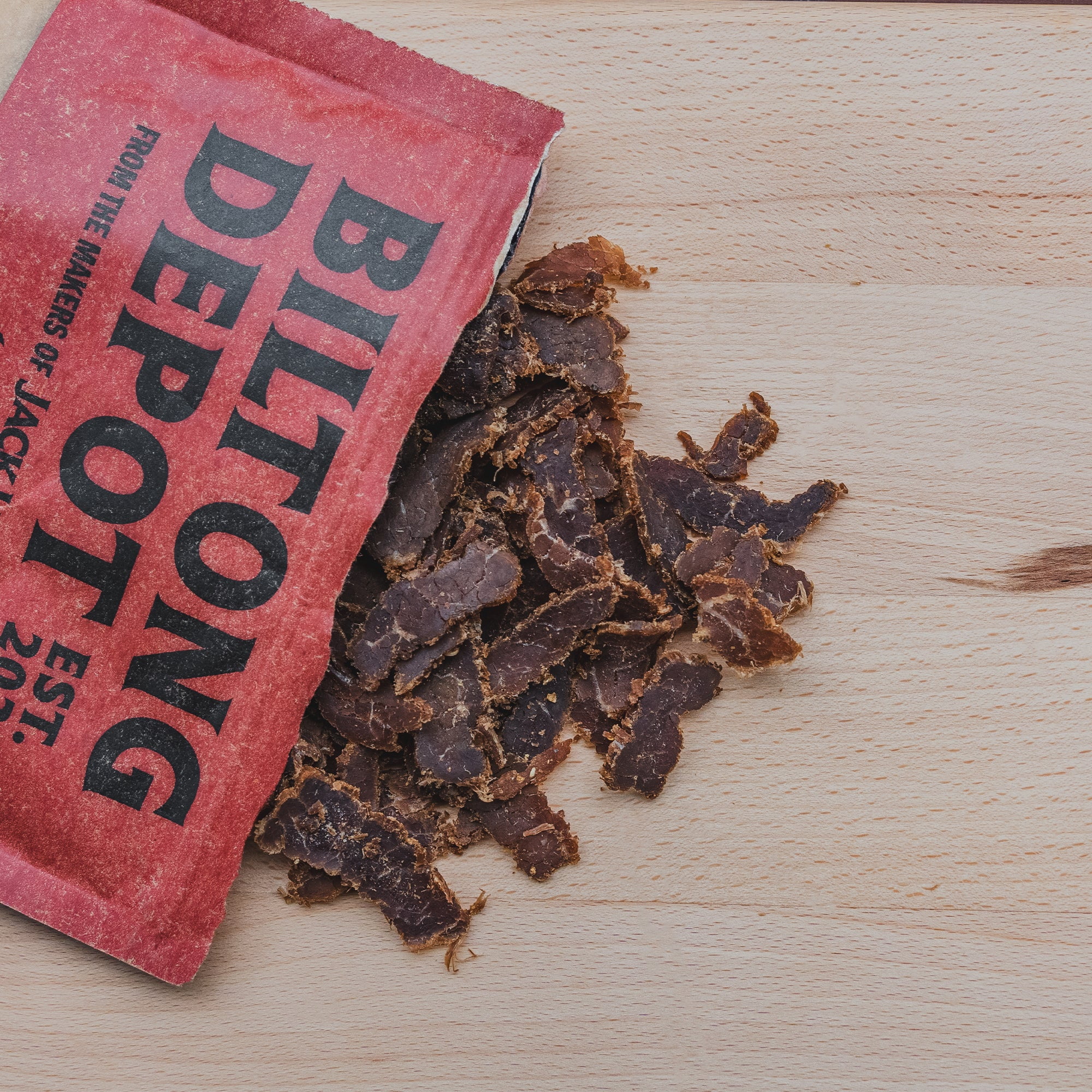 Biltong Depot Original Steak Slices (1 pound): High Protein Snack, No Sugar, Natural Dried Beef Jerky