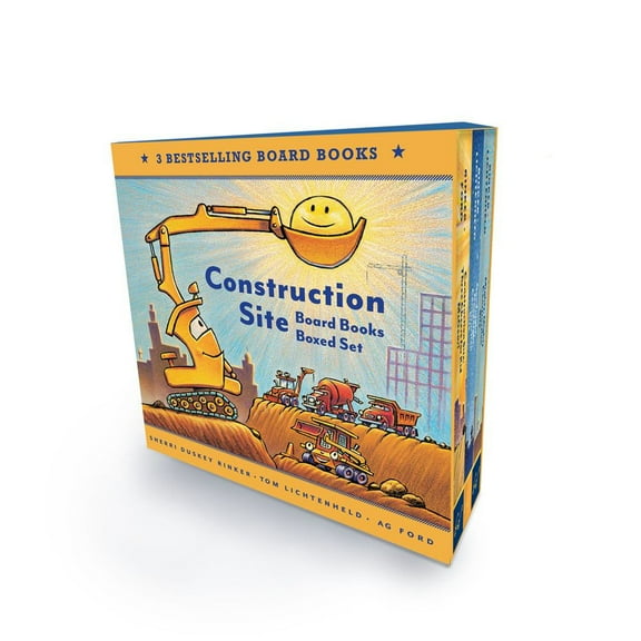 Construction Site Board Books Boxed Set (Board Book)