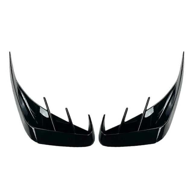 3Series Car Rear Bumper Canards Lip Splitter Trim Fins For BMW 3-Series G20 M-Sport M340i 2019-2022