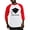 Red/White, variant on CafePress - Law School Graduation Baseball Jersey - Cotton Baseball Jersey, 3/4 Raglan Sleeve Shirt