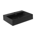 thumbnail image 3 of Claire 24" Rectangle Wall-Mount Bathroom Sink in Matte Black, 3 of 11