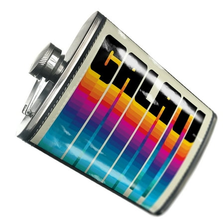 

NEONBLOND Flask Retro Cites States Countries Galati