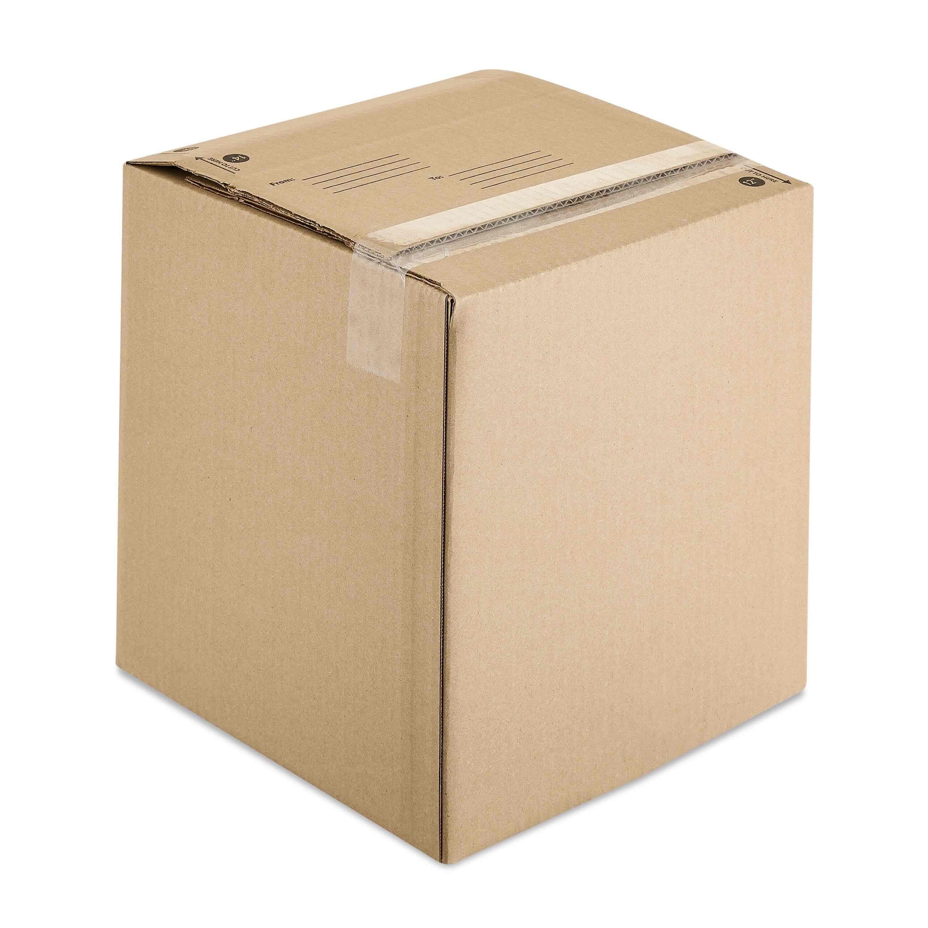 Pen+Gear Adjustable 3-in-1 Multi-Depth Shipping Box, 12" x 12" x 16", 1 Count