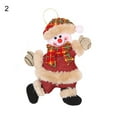 thumbnail image 2 of Gwong Realistic Hanging Pendant Attractive Fabric Cute Compact Christmas Tree Ornament for Home, 2 of 9