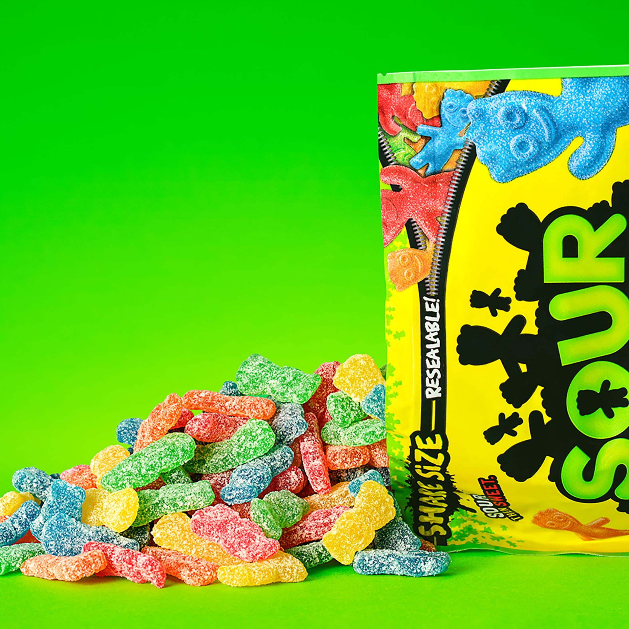 SOUR PATCH KIDS Soft & Chewy Gummy Candy, Share Size, 12 oz
