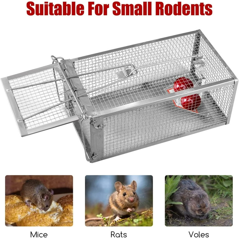  Humane Mouse Trap,Mouse Traps Indoor for Home,Safe