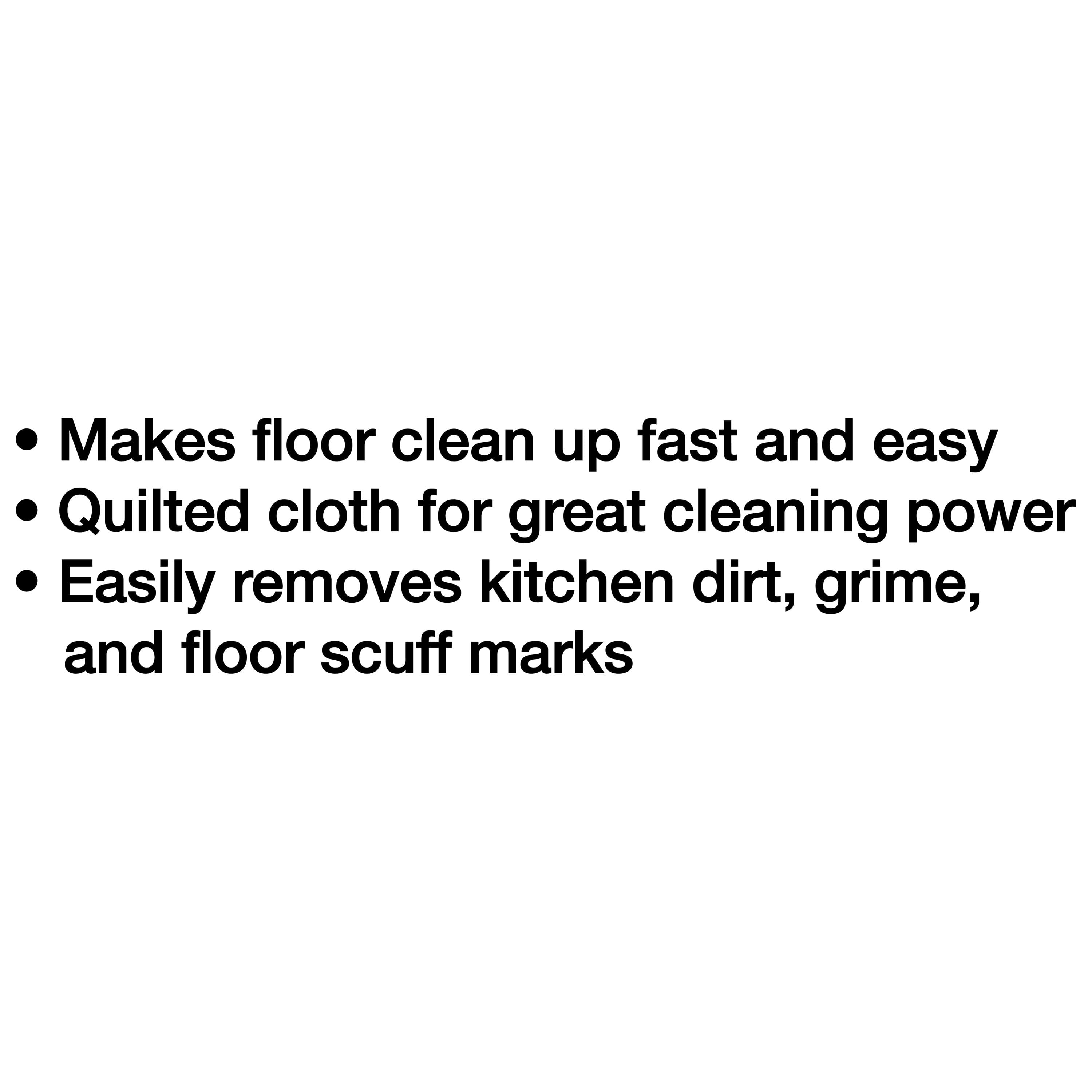 (6 pack) Great Value Low Streaking Wet Mopping Cloths, Lavender Scent, 24 Count