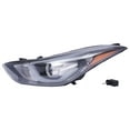 thumbnail image 6 of Miumaeov Left Driver Side Headlight Halogen Headlamp  w/ LED For 2014 2015 2016 Hyundai Elantra, 6 of 18