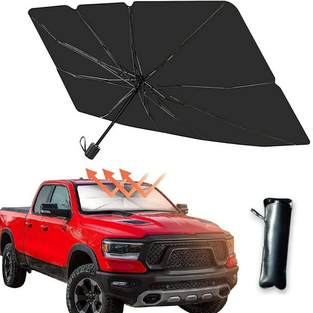 Car Windshield Sun Shade Umbrella Foldable Car Sun Shade Windshield Fit Sedan SUV Pickup Truck Most Vehicles Car Window Shades Front Windshield Sunshade for car Windshield Walmart