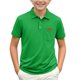 thumbnail image 1 of Odeerbi Camisas de Golf de Color Sólido Botón de Solapa Camisas de Tenis de Manga Corta Uniforme Escolar Con Bolsillo, 1 of 8