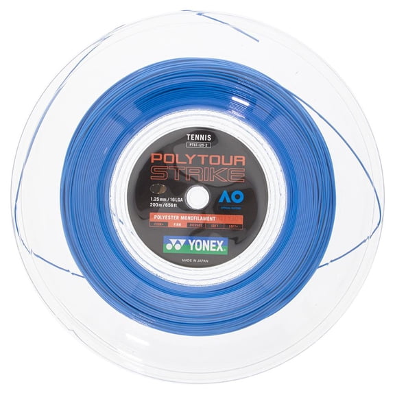 Yonex Poly Tour Strike Tennis String Reel Blue ( 17 )