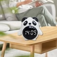 thumbnail image 4 of TopLLC Réveil Électronique Pandas Cub avec Mode Nuit Réglable et Surveillance de la Température Intérieure en Temps Réel pour Plus de Commodité et de Confort Réveil, 4 of 8