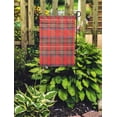 thumbnail image 2 of SIDONKU Blue Stewart Plaid Colorful Tartan Black Bright British Checkered Garden Flag Decorative Flag House Banner 12x18 inch, 2 of 2